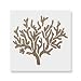 Coral Stencil Template for Walls and Crafts - Reusable Stencils for Painting in Small & Large Sizes