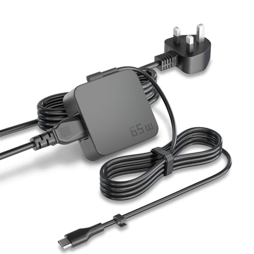 65W Laptop Charger USB C for ASUS Zenbook 3 13 14 S Deluxe UX390 UX390U UX325 UX325E UX325JA UX425 UX435 UX490 UX490UA UX393, Chromebook Flip C213 C302 C403, TYPE C Power Adapter