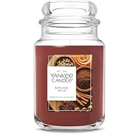 Yankee Candle Kitchen Spice, Holiday Scented Candle, 22oz Large Jar with up to 150 Hour Burn Time, Giftable