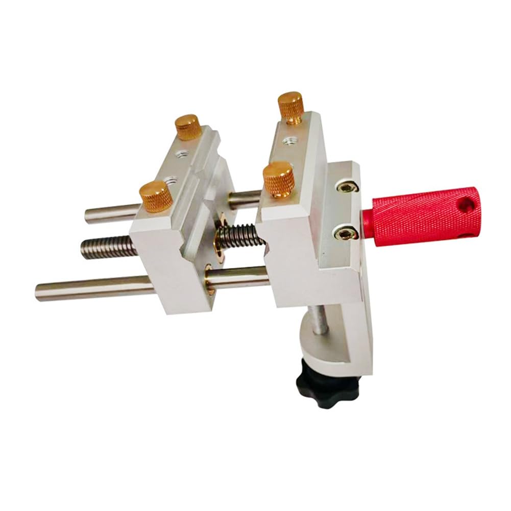 Xnuiasqe Aluminum Alloy Bench Vise Multifunctional Table Vise Bench Clamp Vice Mini Workbench Woodworking Clamp