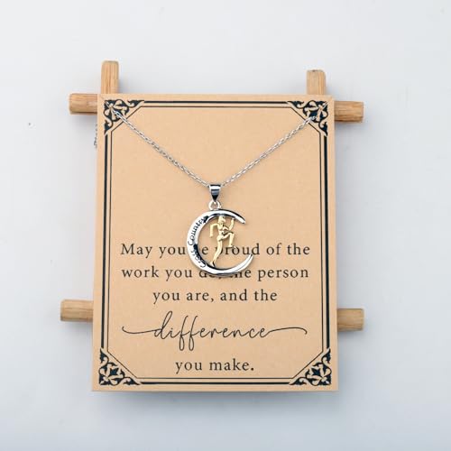 SEIRAA Cross Country Necklace Cross Country Team Gifts Running Jewelry Marathon Gift Runner Jewelry Track Team Gift For Coach3