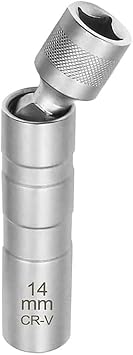 6361 Mıknatıslı Oniki Köşe Mafsallı 3/8'' Buji Lokması 14 mm