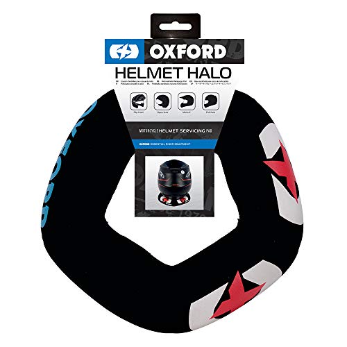 Oxford 2015 Helmet Halo Halterung für Motorradhelm, erleichtert die Reinigung