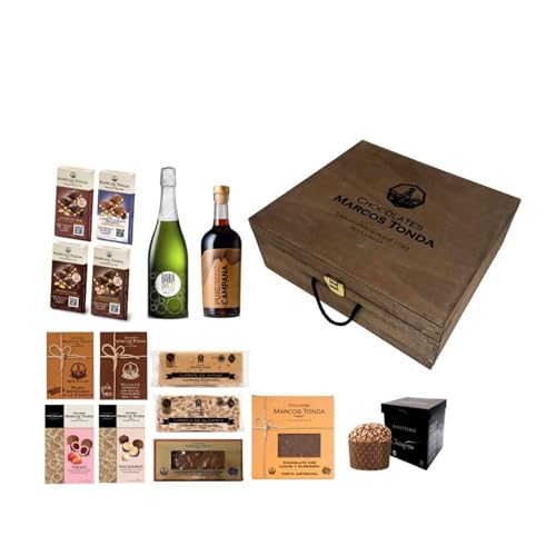 Chocolates Marcos Tonda - Selección Mediterránea | Chocolates Originales Para Regalar | Caja Para Regalar Desde 1793 | Turrones | Cesta Navidad