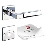 ✓ BESONDERHEIT: Machen Sie die Türöffner Ihrer Zimmertüren zum Highlight Ihrer Renovierung! Egal welche Optik: Edelstahl, Eisen, Silber, Chrom, Nickel – unsere Beschläge sind Designer Stücke und überzeugen mit ganz besonderem Charme.