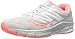 Saucony Women's Powergrid Linchpin Running Shoe, Grey/Coral, 8 M US