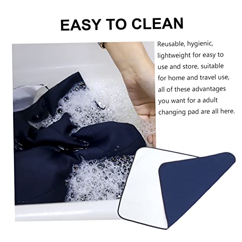 GLSTOY 1 capa de fralda escura para troca de fraldas, sem enchimentos, colchão para animais de estim