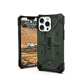 URBAN ARMOR GEAR UAG Designed for iPhone 13 Pro Case Green Olive Rugged Lightweight Slim Shockproof Pathfinder Protective Cover, [6.1 inch Screen]