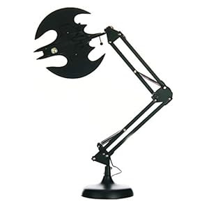 Batman Officially Licensed DC Comics Posable Desk Light USB Powered Lamp with Adjustable Arm Sleek Black Design – Bedrooms, Offices, Gaming Room and Batcaves | Paladone