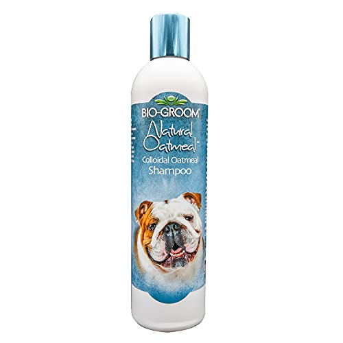 Image of Bio-Groom Natural Oatmeal Soothing Shampoo for Dogs, Replenish Dogs Moisture and Maintain Coat Healthy, Silky, Shiny, Nourishes Skin and Keep Them Smelling Fresh, 355 ml | Natural Oatmeal Formula