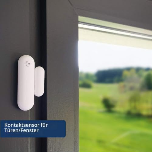 Blaupunkt Q3100 Smart Home Alarmanlage Starter Kit, Schwarz