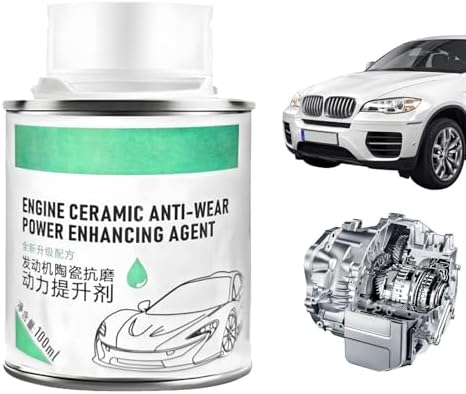 Anti Friction Engine, 100ml Engine Restore Oil Stabilizer, Turbo Oil Additive, Metal Conditioner, Engines Restore, Anti Wear Friction Modifier Additive, for Enhanced Car Motor Performance