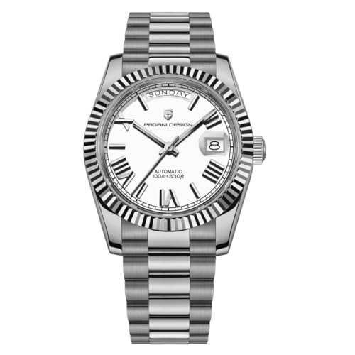 Montre pour homme mouvement automatique japonais bracelet acier inoxydable Pagani Design