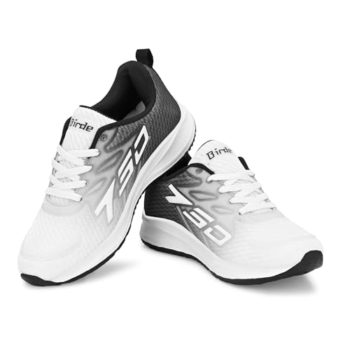 Image of Birde Men's Sports Shoes | Lightweight Running Shoes for Men | Breathable Walking Shoes with Cushioned EVA Sole | Comfortable Gym Sneakers