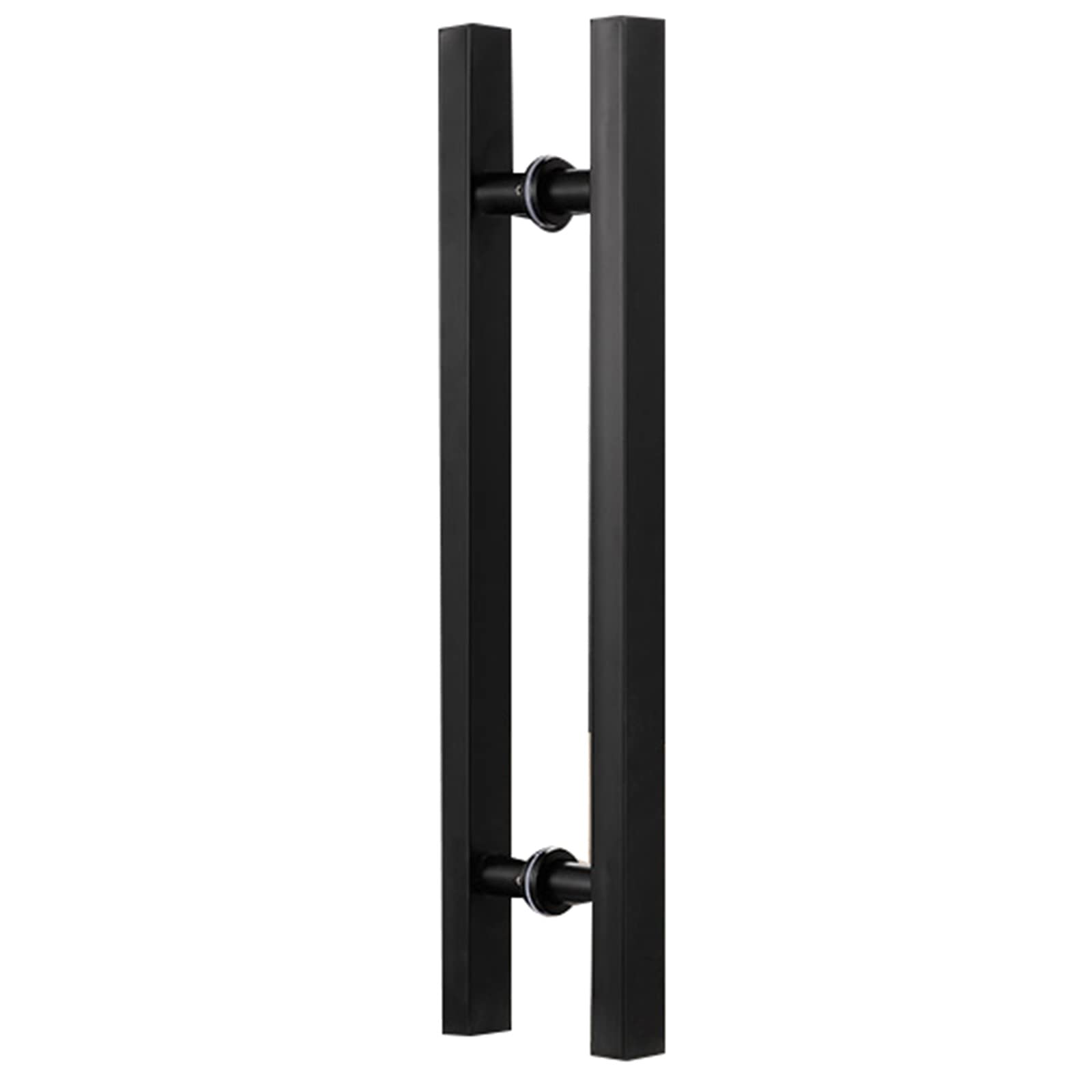 GYRAZXS Back to Back Door Handle,Sliding Barn Doors Bar Swing Door Handles with Design (Gold#1 Length 80cm(31.5inch)) (Black#1 Length 80cm(31.5inch))