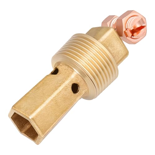 Axfvd PB-2008 1 MPT Brass Pool Bonding Kit for Inground Pools Spas & Water Features Water Bonding Fitting Replacement