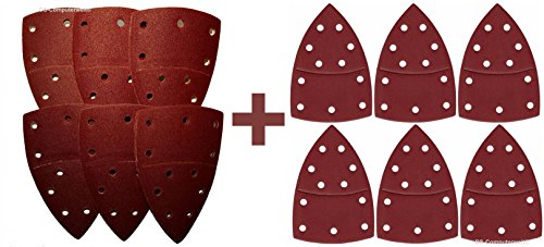 TOPANGEBOT 54 Blatt Prio mixed Haft Schleifpapier + 6 Blatt extra 105x152 mm Schleifscheiben Cover