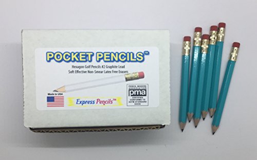 Express Pencils Half Pencils con Borrador x72 miniatura 3
