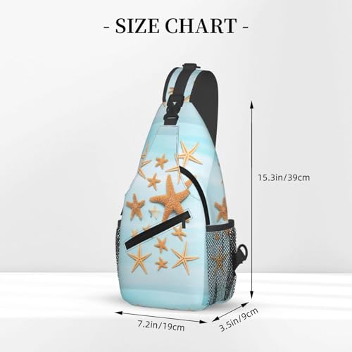 3d Beautiful Maritime Summer Stylish Men'S Messenger Bag - Durable Polyester, Huge Capacity & Adjustable Strap3