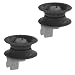 SPARES2GO Górne koło kosza do Siemens SC7 SE2 SE4 SF2 SF3 SN2 SN3 Seria Zmywarka (2 sztuki) - Lista pasująca D