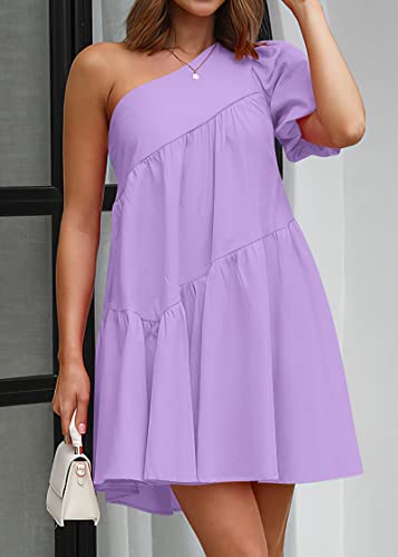 29% Off KIRUNDO Women's Puff Sleeve Babydoll Mini Dress - Image 3