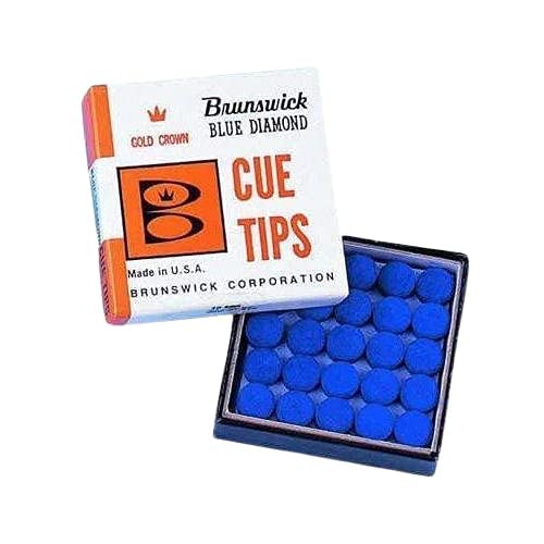 KBA Billiard Snooker Brunswick Blue Diamond 9mm Pool Cue Tip 50pcs (B09J4TQLCV) Amazon Price History, Amazon Price Tracker