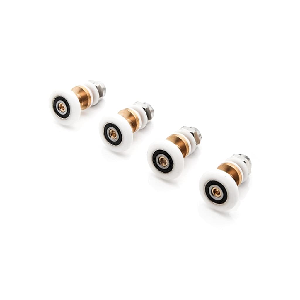 Rouleau de douche en nylon 27mm DW-107 anti-friction lot de 4