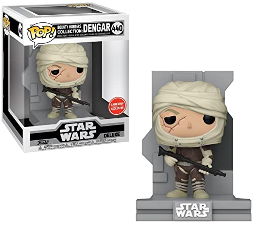 Funko Pop! Deluxe: SW Bounty Hunter - Dengar - Star Wars - Vinyl-Sammelfigur - Geschenkidee - Offizielle Handelswaren - Spielzeug Für Kinder und Erwachsene - Movies Fans