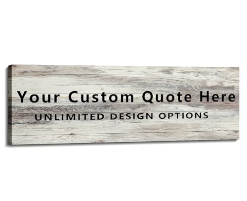 Custom Text Wall Art Personalized Family Quote Canvas Prints Text