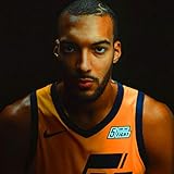 MasonArts Rudy Gobert 24inch x 24inch Silk Poster Dunk and Shot Wallpaper Wall Decor Silk Printsfor Home and Store