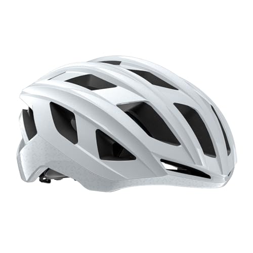 Lylithuif Casque de vélo Casque de Cyclisme sur Route Casquette de sécurité Respirante Système de réglage aérodynamique pour Hommes Adultes Vélo de Route Matériau PC EPS Taille M L Sangles (M) – vue 2