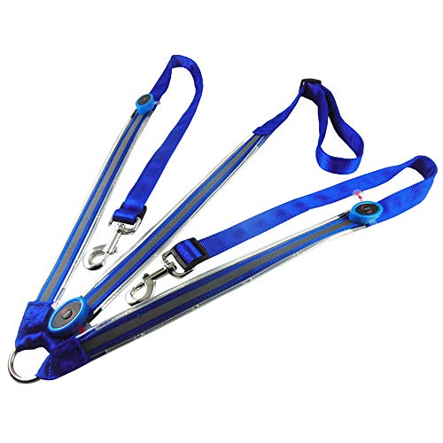 JIAJIA Doble Luz con Correa De Arnés De Caballo con Punto De Luz LED para Arnés De Caballo para Ambientes Oscuros, Deportes Al Aire Libre Y Ecuestres