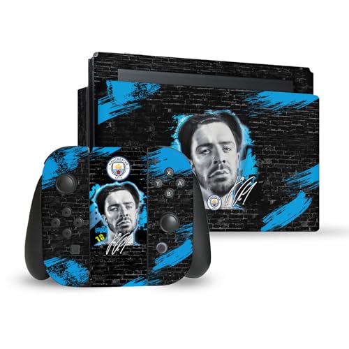 Cadeau Supporter Man City Jack Grealish Skin Autocollant de Jeu pour Console et Dock