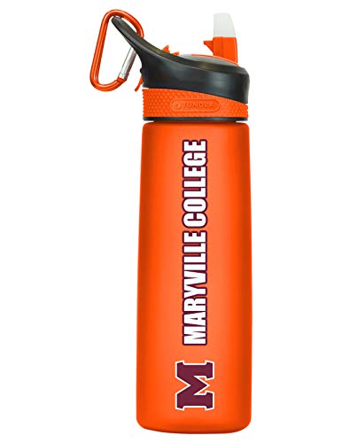 The Fanatic Group Maryville College Frosted Sport Water Bottle, Design-1 - Orange