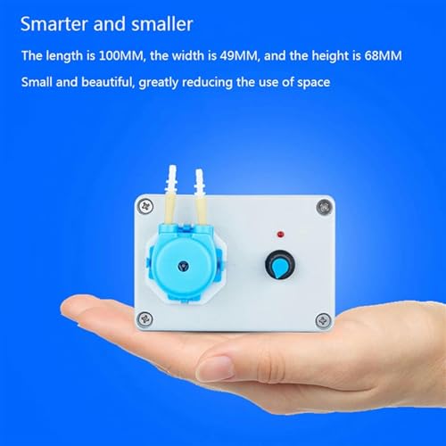 Pompe de tuyau pour débit instable solution réglable avec tube silicone