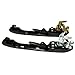Pair Outside Door Handle Front Left & Right For VW Mk1 Mk2 Golf Jetta Rabbit GTI 191837205A