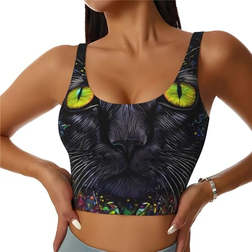 Womens Summer U-Shaped Back Yoga Bras Tank Tops Activewear