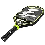 ELK Palas de pickleball termoformadas de 16 mm sin bordes T700+12K de fibra de carbono sin bordes, ligeras, alargadas con garganta aerodinámica