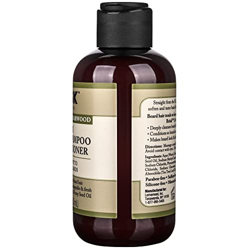 Brisk Beard Grooming Shampoo, Tea Tree & Cedarwood, 5.1 Oz #TOP3