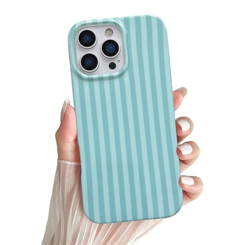 Housse iPhone 15 Pro Max motif rayures idée cadeau fille et femme