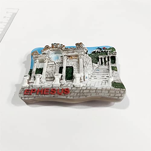 Imán de nevera 3D Turquía Ephesus en resina miniatura 2