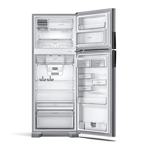 Refrigerador 450L 2 Portas Frost Free 110 Volts, Inox, Consul