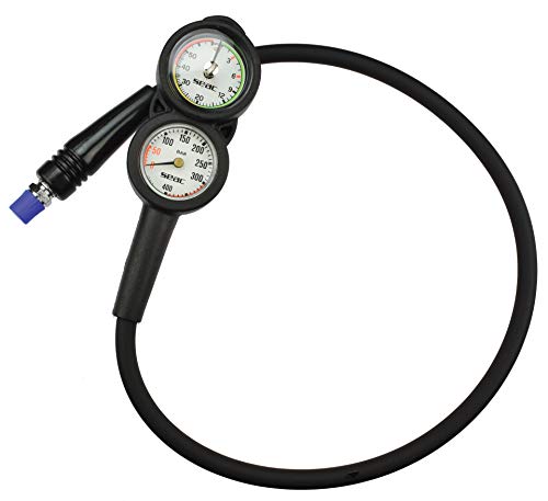 SEAC SUB - 0600011000000A/396 : Konsole MIT Barometer UND Tiefe des TAUCHENS Cover