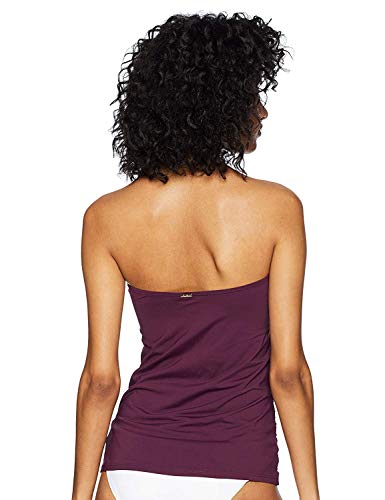 Image of Anne Cole Women's Twist Front Shirred Bandeau Tankini Swim Top