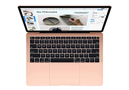 Image of Apple Late 2018 13.3-inch MacBook Air with 1.6GHz Intel Core i5, 8GB RAM, 512GB SSD, Gold (Renewed)