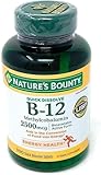 Nature's Bounty Vitamin B-12 2500 mcg, 300 Quick Dissolve Tablets