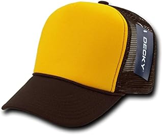 DECKY Ind. Mesh Cap, Brown/Gold