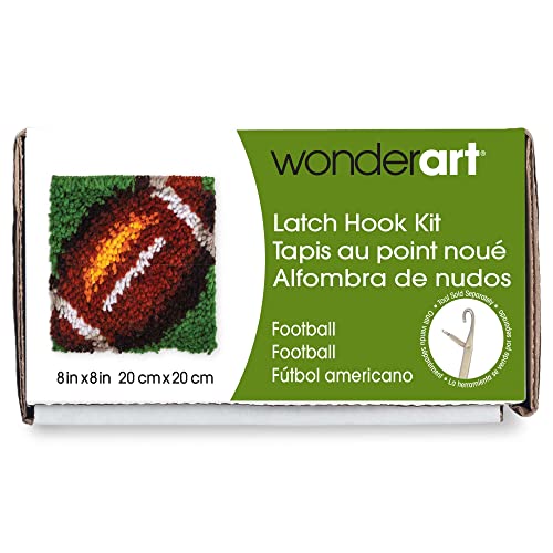 Image of Wonderart Latch Hook Yarn, Football