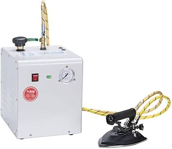 Amazon | 電気工業用スチームアイロン、半自動大型アイロンボイラーを