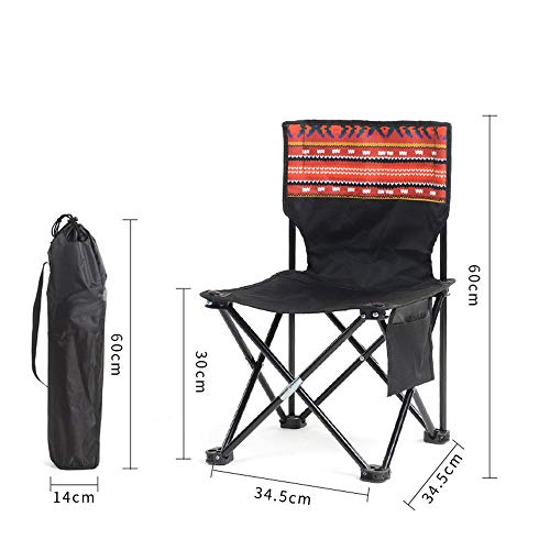 Jardin chaises pliantes légères et tabouret de camping pour randonnée